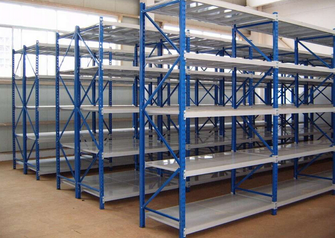 中B貨架(中型層板貨架、中型擱板貨架、橫梁式擱板貨架)